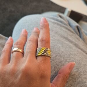 Colorful Beaded Ring